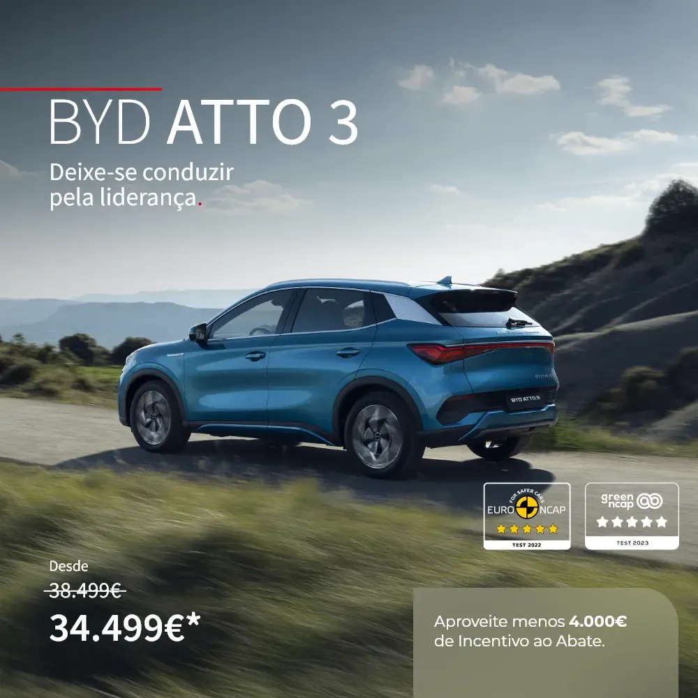 BYD ATTO 3 Azul Incentivo ao abate