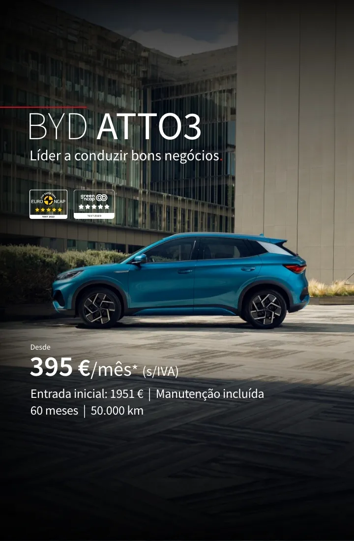 BYD ATTO 3 empresas