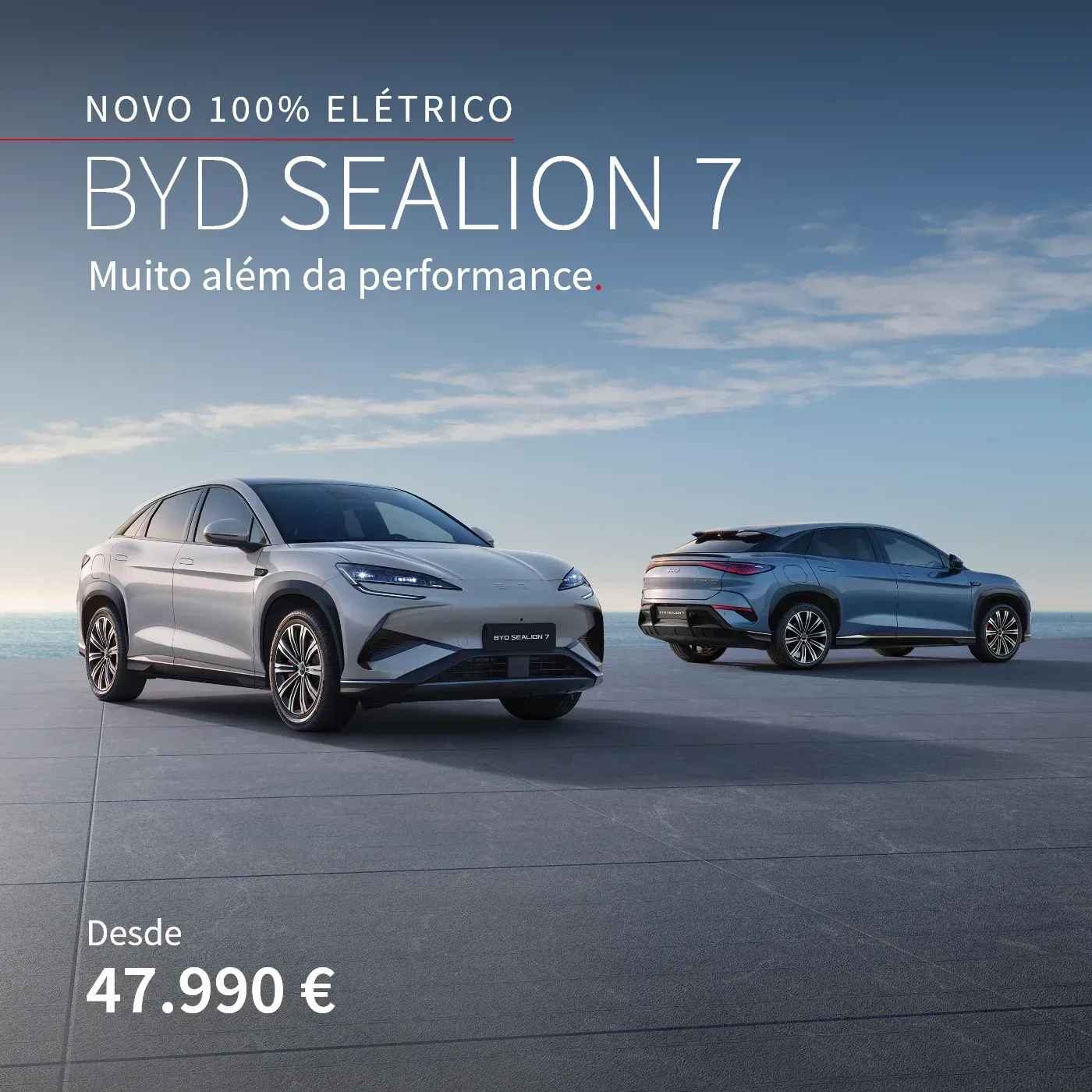 Novo 100% elétrico BYD SEALION 7