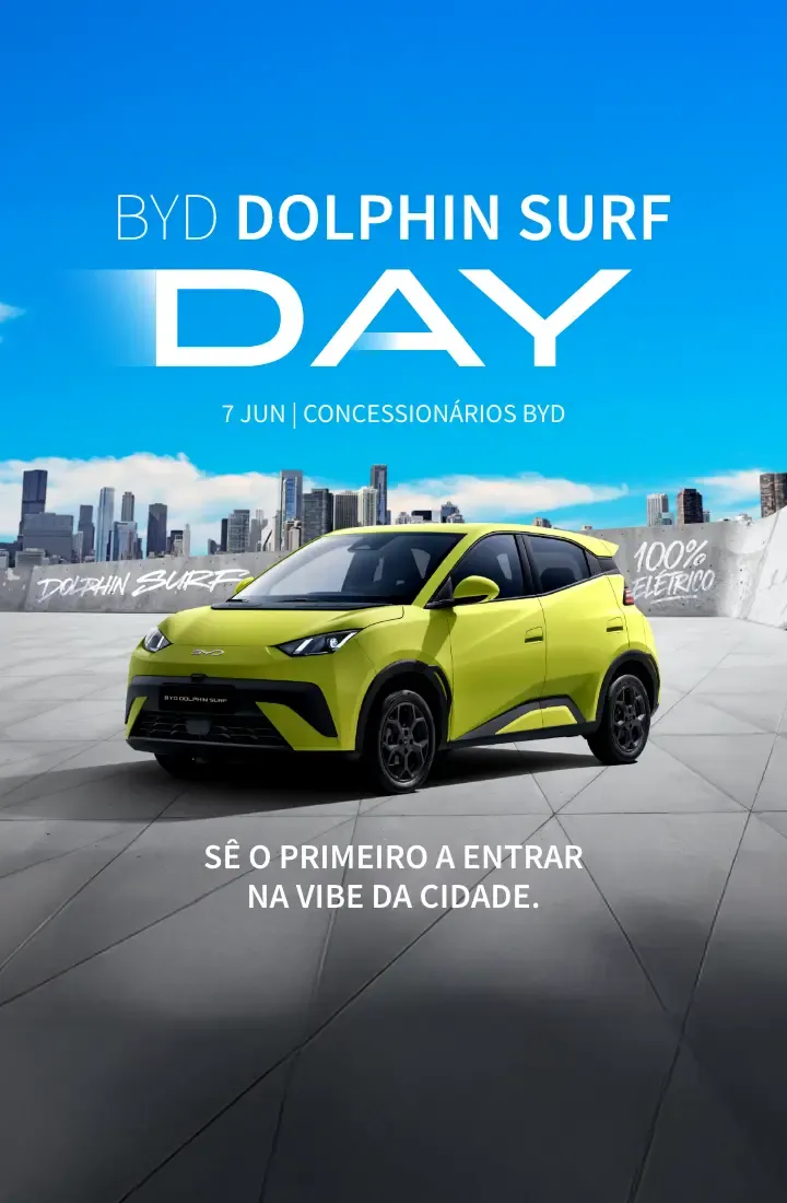BYD DOLPHIN SURF estacionado 