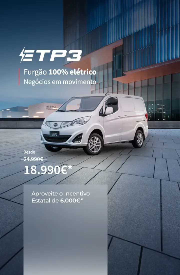 BYD ETP3 | Incentivo estatal de 6.000€