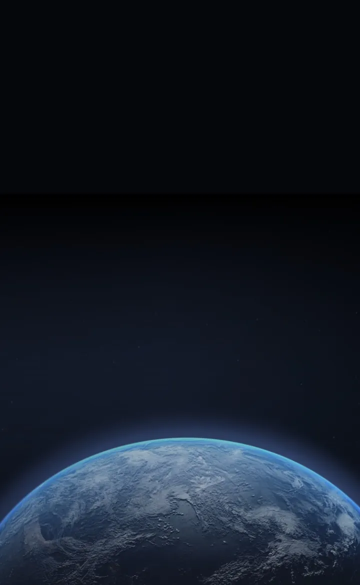 Imagem do planeta terra visto do espaço