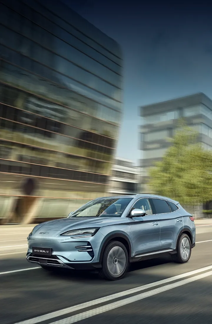 BYD SEAL U em movimento